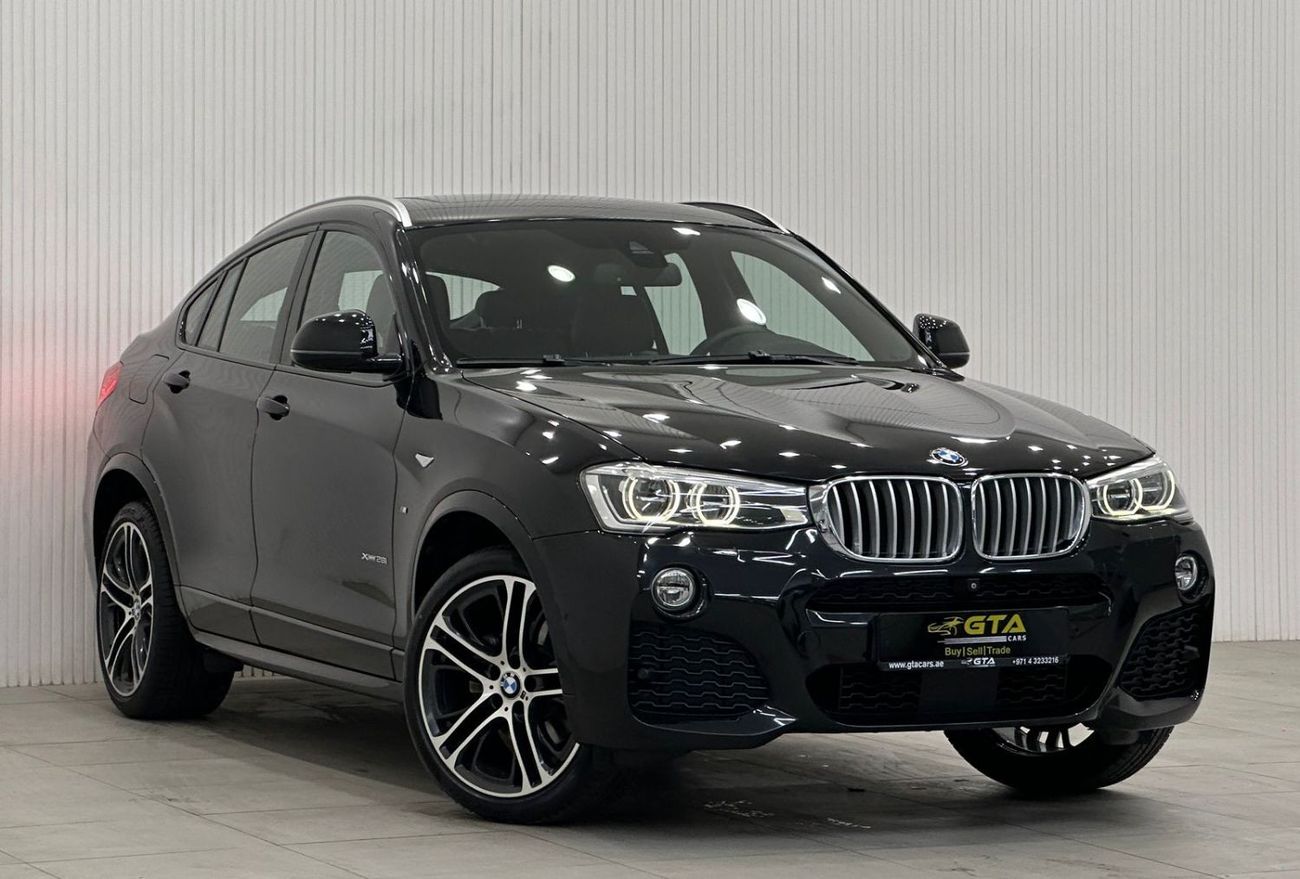 BMW X4 xDrive 28i M Sport 2017 BMW X4 xDrive28i M-Sport, BMW Service Contract, Warranty, Full BMW Service H