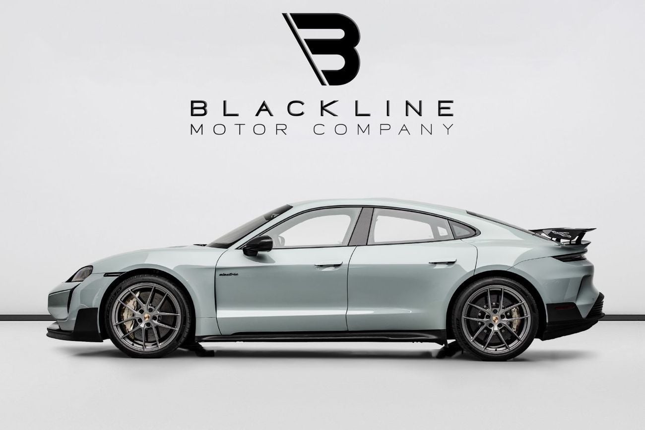 بورش تايكان 2025 Porsche Taycan Turbo GT, 2027 Porsche Warranty, Full Weissach Package, Very Low KMs, GCC