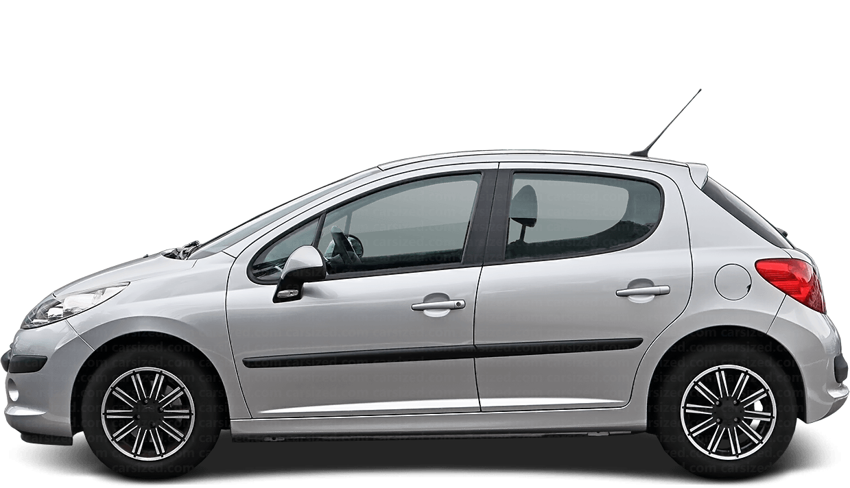 بيجو 207 exterior - Side Profile