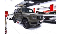 Mercedes-Benz G 63 AMG 2019 WITH NIGHT PACKAGE 22RIMS EXCLUSIVE NAPPA LEATHER STEERING CARBON UNDER WARRANTY
