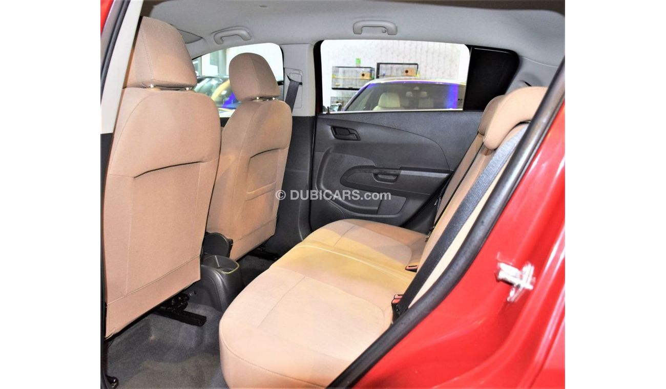 شيفروليه سونيك AMAZING Chevrolet Sonic 2014 Model!! in Red Color! GCC Specs