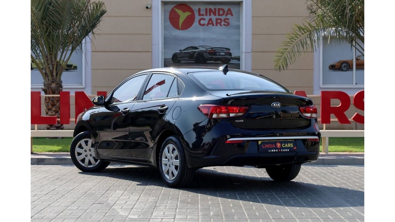 كيا ريو Kia Rio 2021 GCC under Agency Warranty with Flexible Down-Payment/ Flood Free.