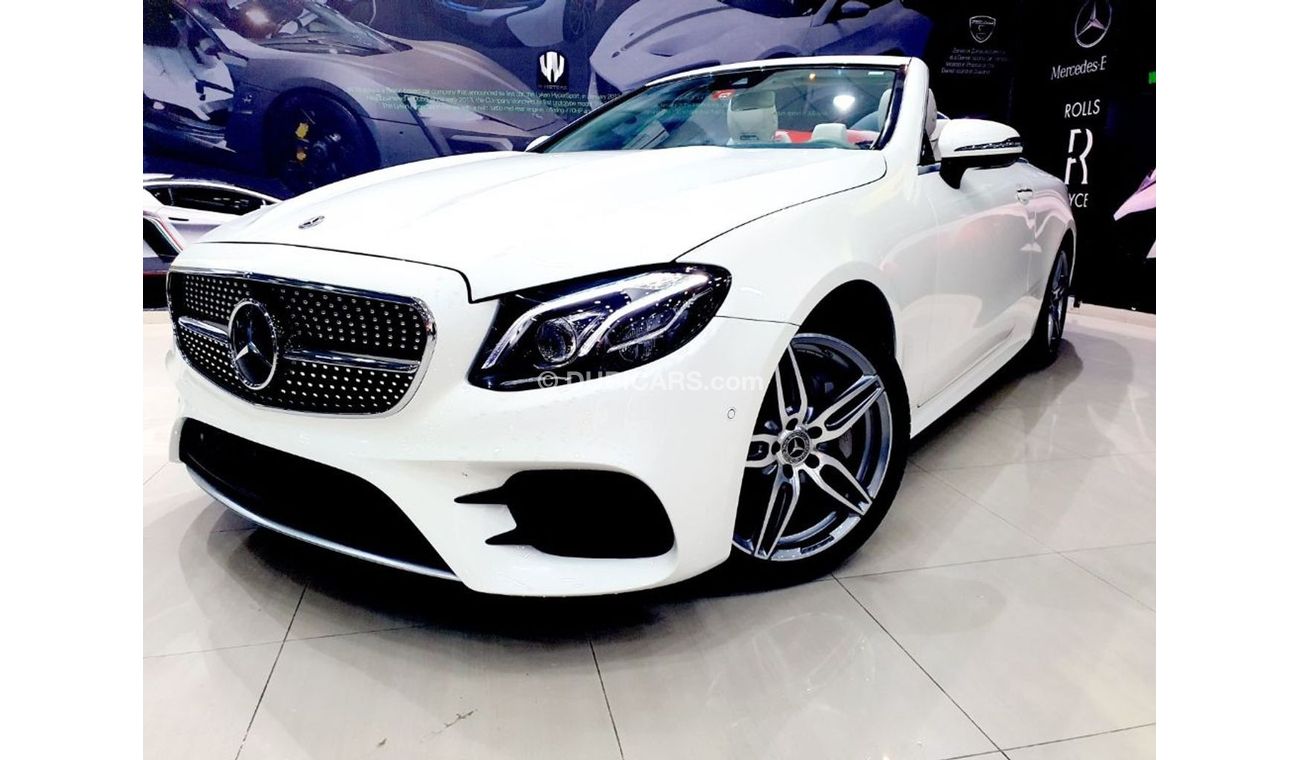 Mercedes-Benz E450 Coupe CONVERTIBLE - 2019 - 4000KMS ONLY - ONE YEAR WARRANTY - ( 2,950 AED PER MONTH)