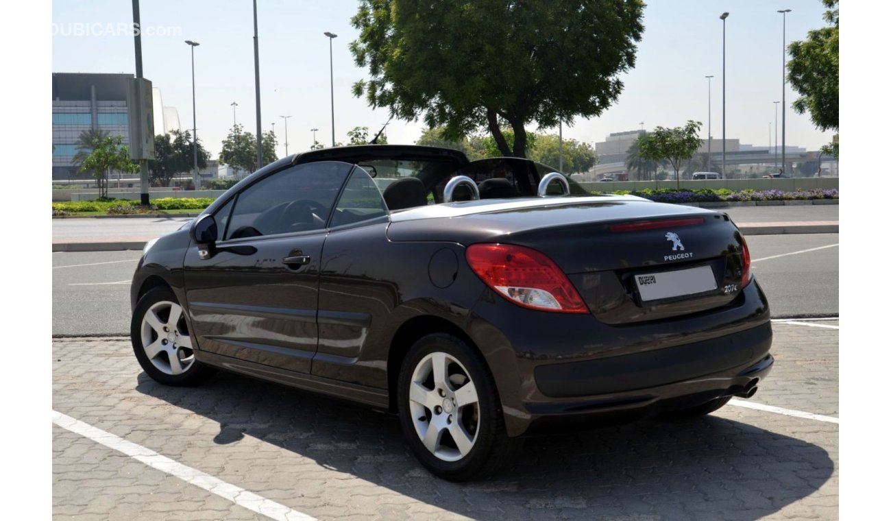 Peugeot 207 CC Convertible Agency Maintained