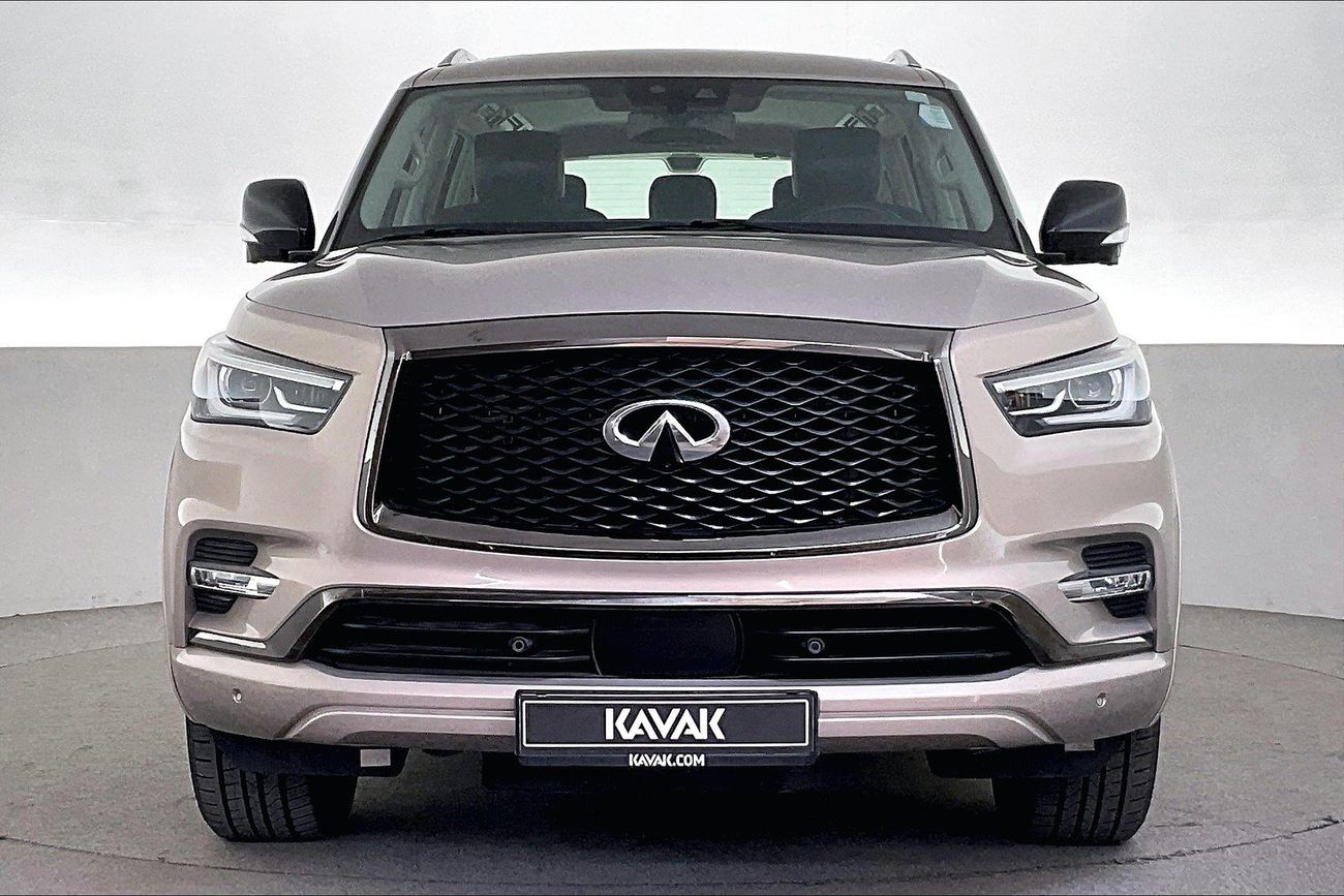 Infiniti QX80 Luxe Sensory ProActive - Black Edition | Guaranteed Warranty | 0 Down Payment