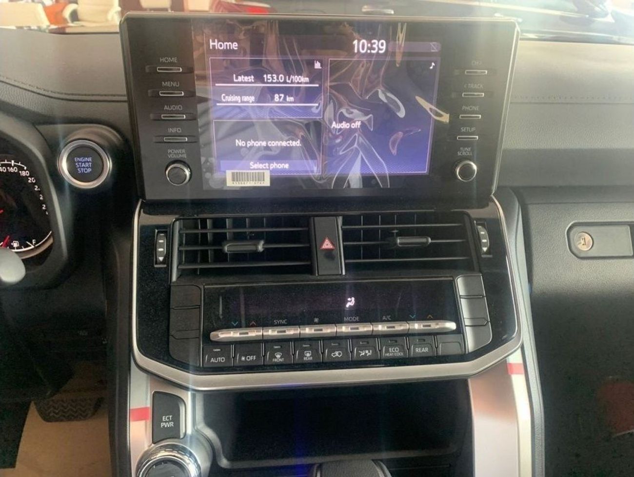 Toyota Land Cruiser EX.R 4.0L V6 BLACK INSIDE BLACK