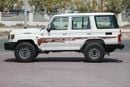 تويوتا لاند كروزر 70 2025 TOYOTA LC76 HARDTOP LX  B 4.0 - WHITE inside BLUISH GREY | Export Only