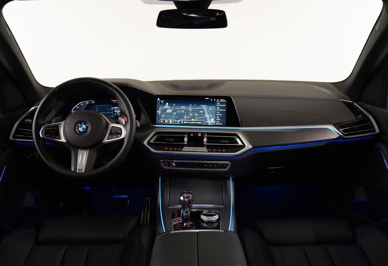 بي أم دبليو X5 40i M Sport 3.0L 2022 BMW X5, Feb 2027 BMW Warranty + Service Pack, Excellent Condition, GCC