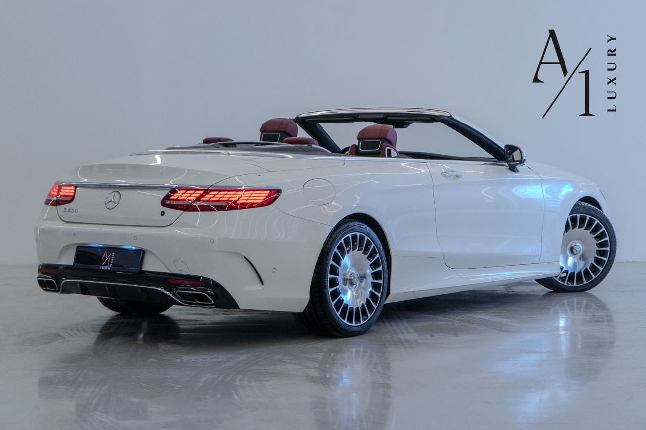 مرسيدس بنز S 560 كوبيه  2018 Mercedes Benz S560 Convertible V8, Service History, Fully Loaded, Excellent Condition, GCC Spec
