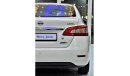 Nissan Sentra EXCELLENT DEAL for our Nissan Sentra SL 1.8L ( 2016 Model ) in White Color GCC Specs