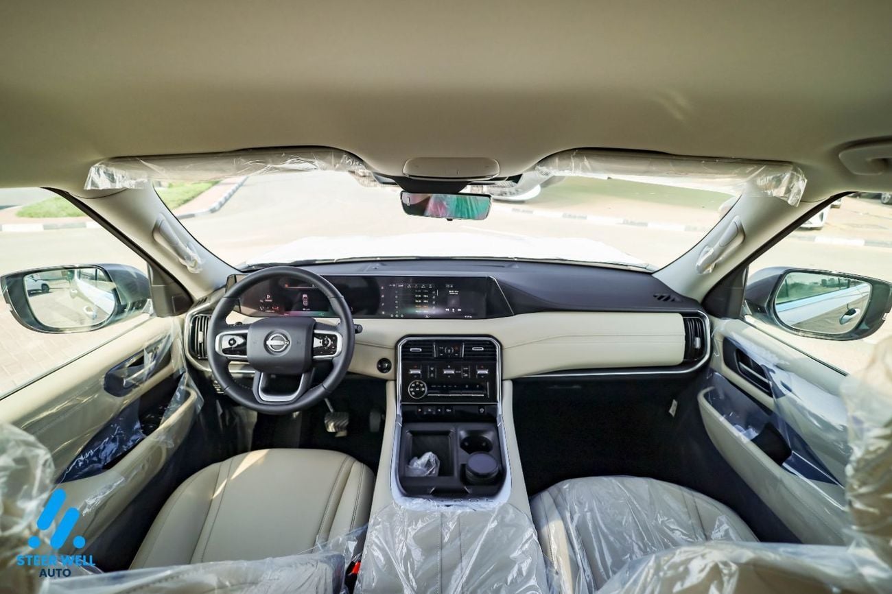 Nissan Patrol LE T2 3.5L V6 AWD 9AT 2026 | 8-Seater | Power Tailgate | 18” Alloy Wheels | Full Safety