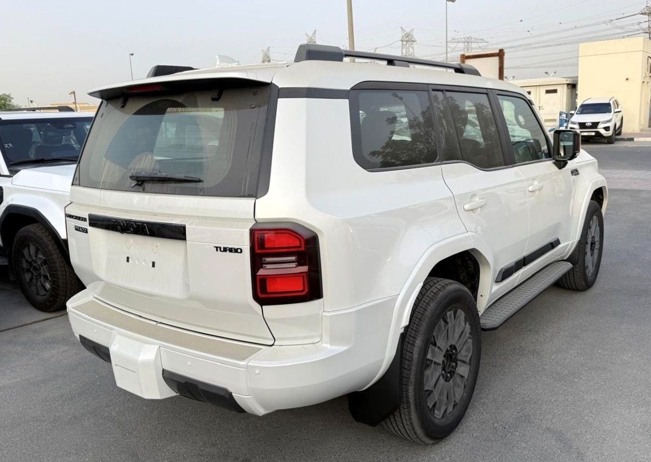 تويوتا برادو Toyota Prado Luxury 2.4L With panoramic 2026 White (Export Only)