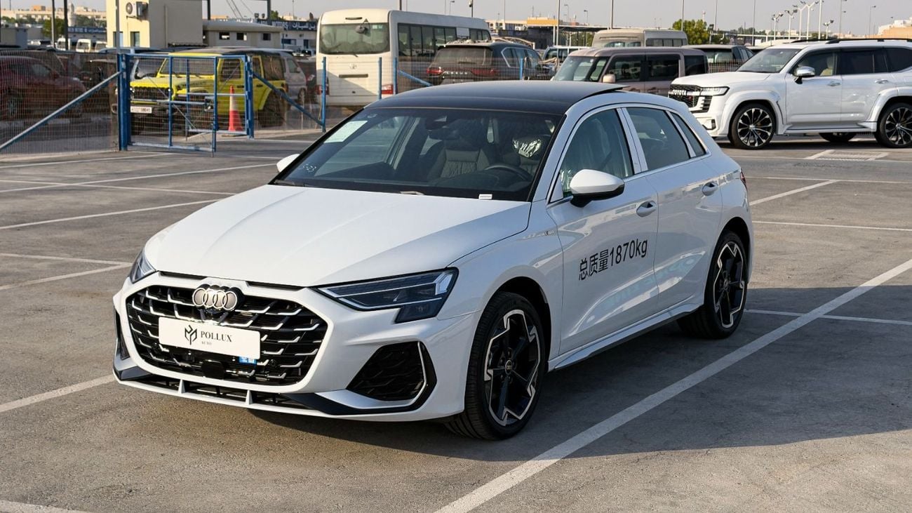 أودي A3 35 TFSI سبورت أودي A3 1.5TS لاين 2025 | كاملة المواصفات | 160 حصان | فتحة سقف بانورامية