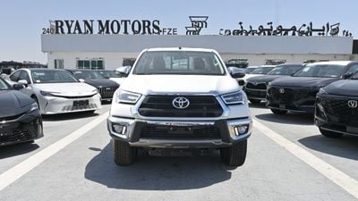 تويوتا هيلوكس Toyota Hilux SR5 GLXS 2.7L Petrol, Automatic 4WD, Model 2025, Color White