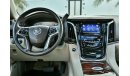 Cadillac Escalade - Fully Loaded! - AED 2,330 Per Month - 0% DP