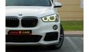 BMW X1 sDrive 20i M Sport BMW X1 sDrive20i M-Sport 2016 GCC under Warranty with Flexible Down-Payment.