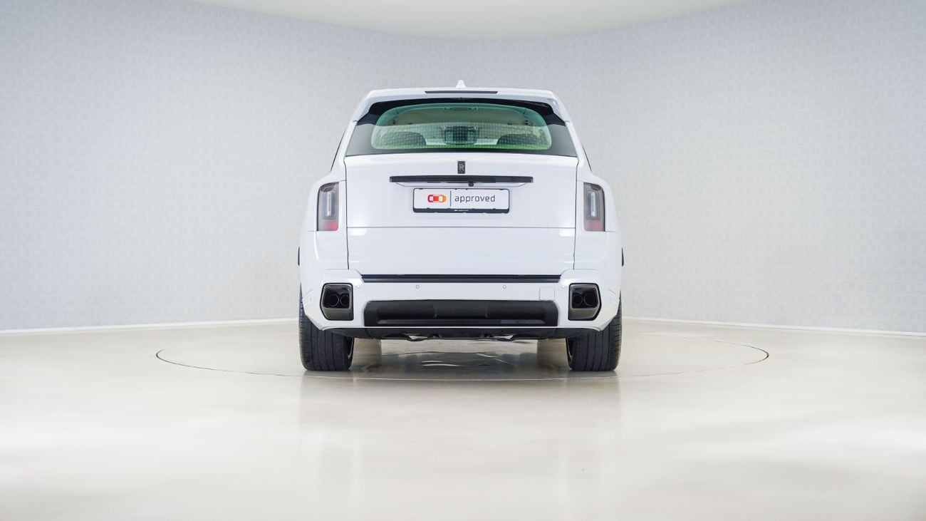 Rolls-Royce Cullinan Cullinan Black Badge | AED 35,071 PM | Warranty-Service September 2028 | GCC