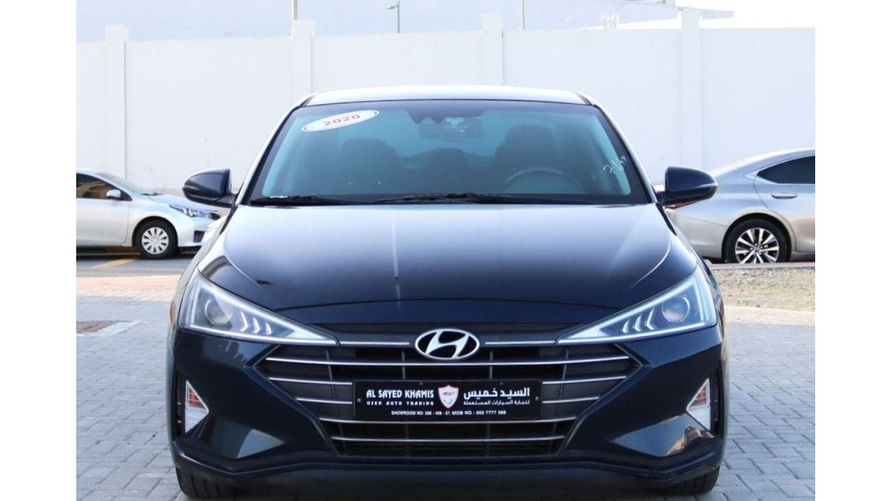 هيونداي افانتي هيونداي افانتي 2020 كوري بدون صبغ بدون حوادث بحاله ممتازه