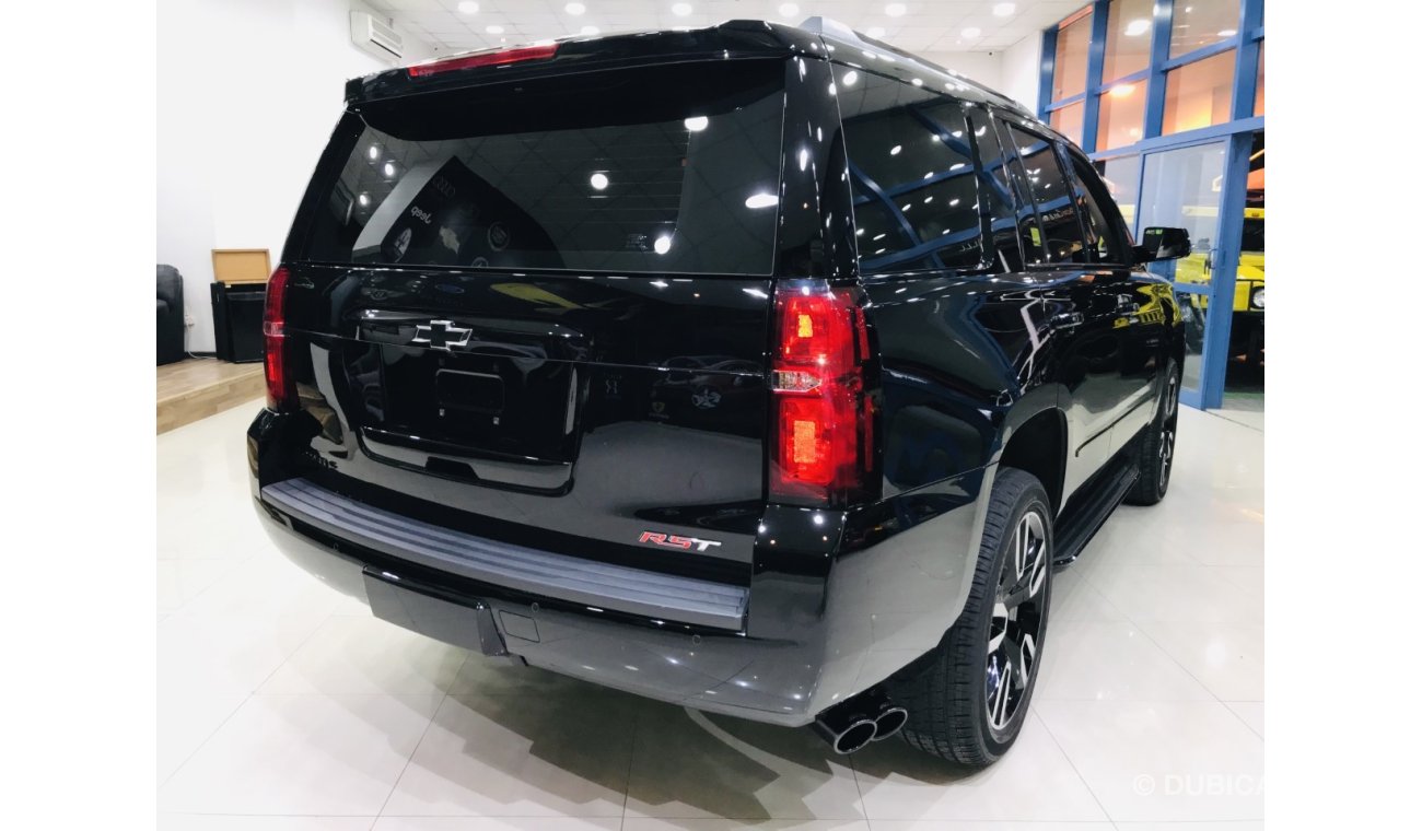 Chevrolet Tahoe RST 6.2L - 420 HP - 2019 - GCC - UNDER WARRANTY - ( 3,660 AED PER MONTH ) -- RAMADAN OFFER