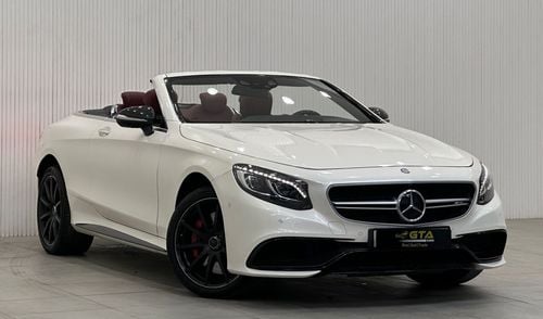 مرسيدس بنز S 63 AMG كوبيه 2016 Mercedes S63 4MATIC Cabriolet, Full Service History, GCC