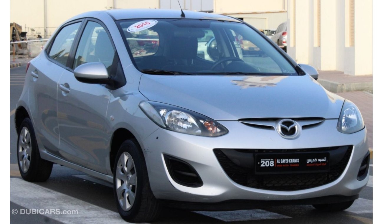 Mazda 2 Mazda 2 2015 GCC in excellent condition without accidents, very clean from inside and outside