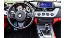BMW Z4 3 Y Warranty!  GCC - AED 1,684 per month - 0% Downpayment