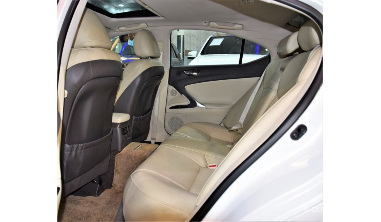 Lexus IS300 EXCELLENT DEAL for our Lexus IS 300 ( 2012 Model! ) in White Color! GCC Specs