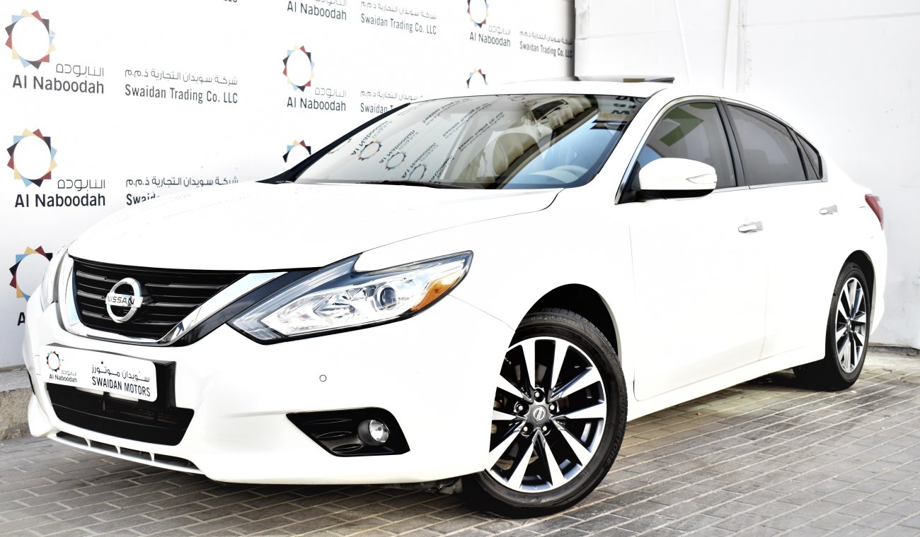 Nissan Altima DEALER WARRANTY 2.5L SL 2017 GCC SPECS