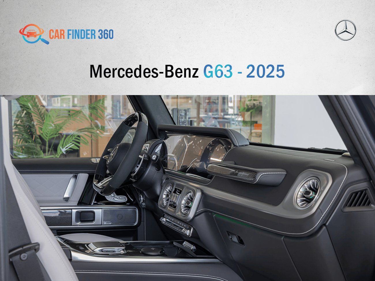 مرسيدس بنز G 63 AMG Mercedes-Benz G63 - 2025 - GCC (Export)