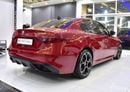 Alfa Romeo Giulia EXCELLENT DEAL for our Alfa Romeo Giulia Q2 Veloce ( 2023 Model ) in Red Color GCC Specs