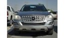 Mercedes-Benz ML 350 3.5L V6 Petrol, 19" Rims, DRL LED Headlights, Hill Climb Control, Leather Seats, Sunroof (LOT # 598)