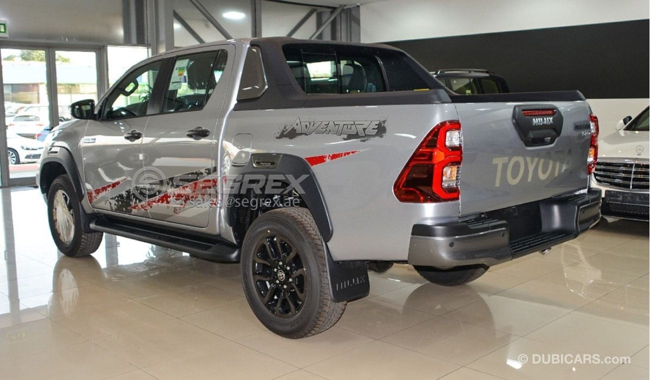 تويوتا هيلوكس D/C 4WD 2.8 DSL ADVENTURE-Z A/T WITH RADARS & 360 Camera MODEL 2022 FOR EXPORT