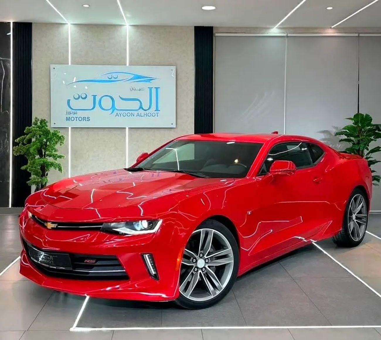 شيفروليه كامارو Lovely Red || GCC || Amazing Interior Color || Recently Serviced ||Low Mileage