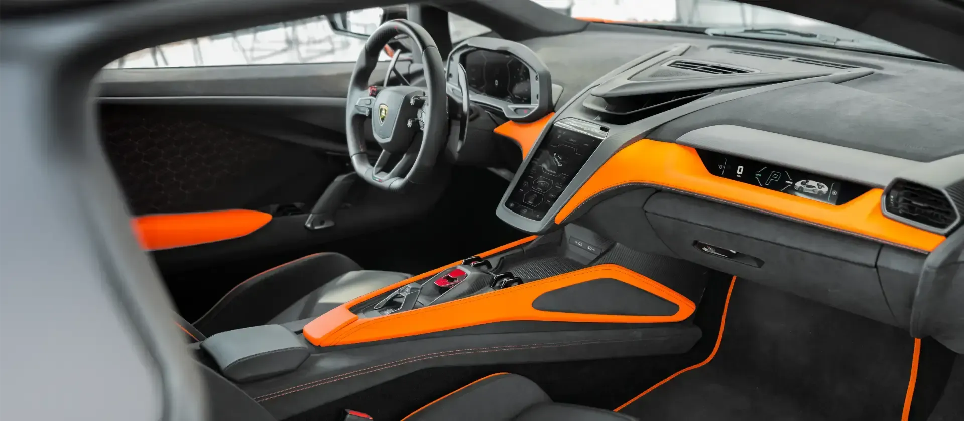 Lamborghini Revuelto interior - Cockpit View