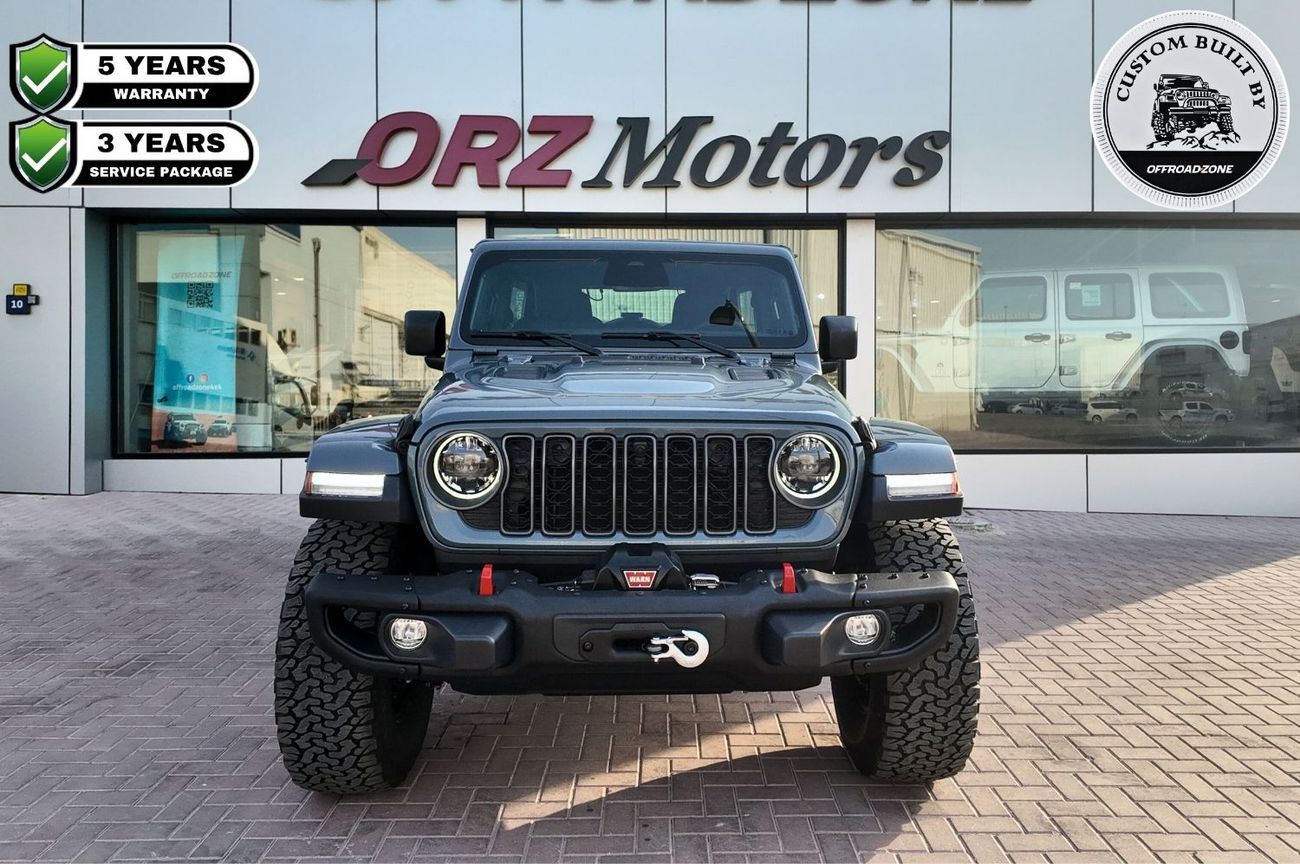 Jeep Wrangler Unlimited Rubicon 2.0L A/T / DEALER 5 YRS WTY & 3 YRS SP WITH METAL BUMPER AND WINCH