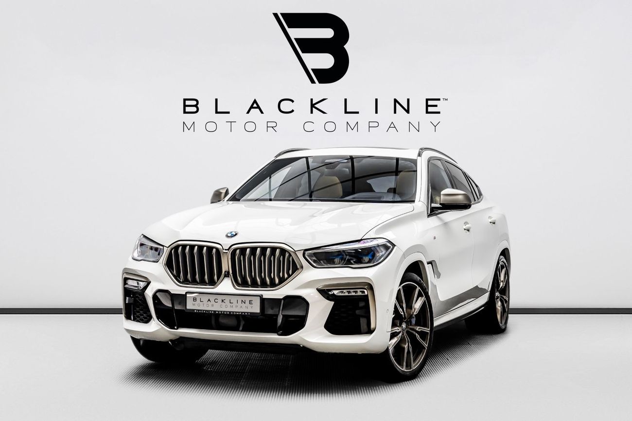 BMW X6 M50i 4.4L 2020 BMW X6 M50i, BMW Warranty + Service Contract, Low KMs, GCC