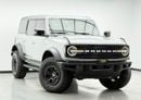 Ford Bronco Wildtrak 2.7L (4 Seater) 2021 Ford Bronco Wildtrak, 2026 Ford Warranty + Service Pack, Full Ford Ser