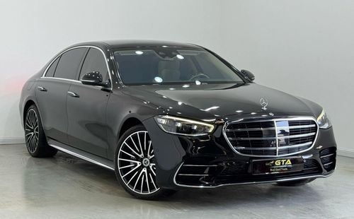 مرسيدس بنز S 580 4MATIC Exclusive 4.0L 2022 Mercedes S580, 1 Year Warranty, Agency Full Service History, GCC