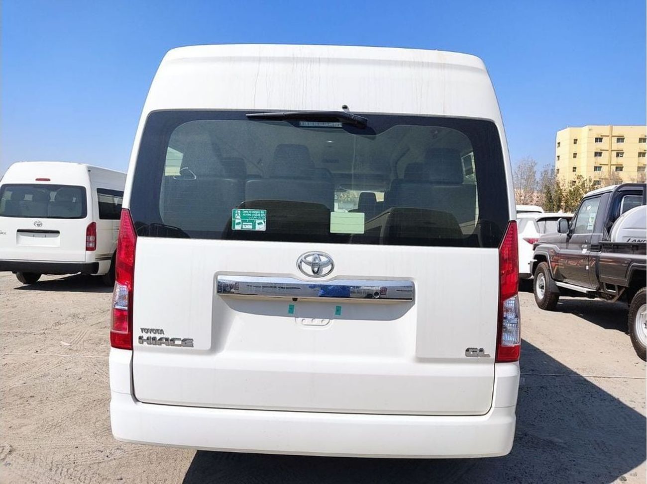 Toyota Hiace ECT0009 - Toyota High Roof Passenger Van - 3.5L Petrol Auto - Full Options with Heater