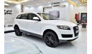 أودي Q7 EXCELLENT DEAL for our Audi Q7 3.6FSi QUATTRO ( 2010 Model ) in White Color GCC Specs