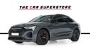Audi Q8 e-tron 55 S-LINE 55 Sportback Coupe-S Line-GCC-Audi Warranty And Service Contract