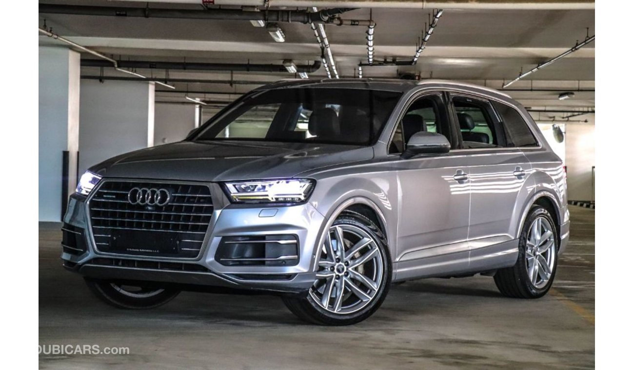 أودي Q7 Audi Q7 (LUXURY LINE) 2016 GCC under Agency Warranty with Zero Down-Payment.