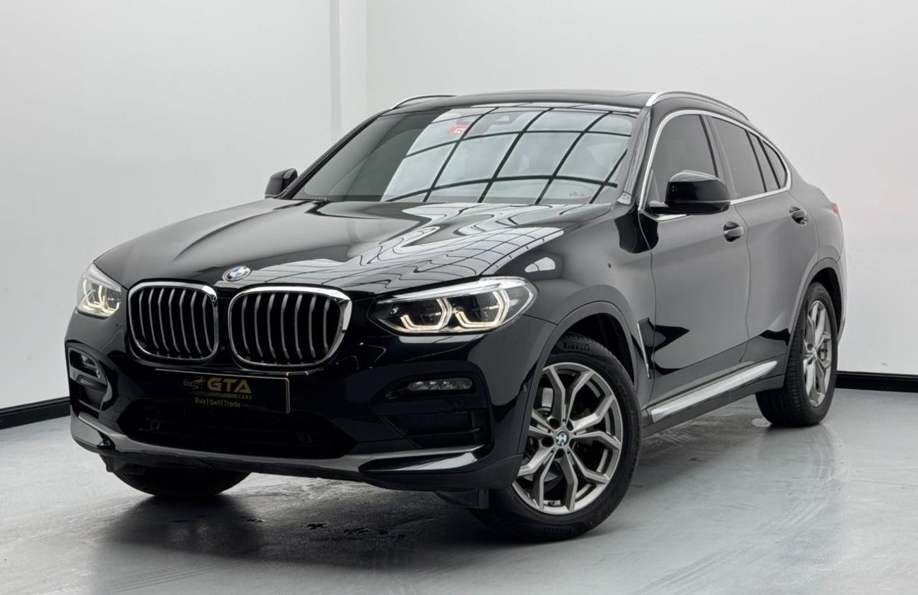 BMW X4 xDrive 30i 2.0L 2021 BMW X4 xDrive30i, BMW Service History, 1 Year Warranty, GCC