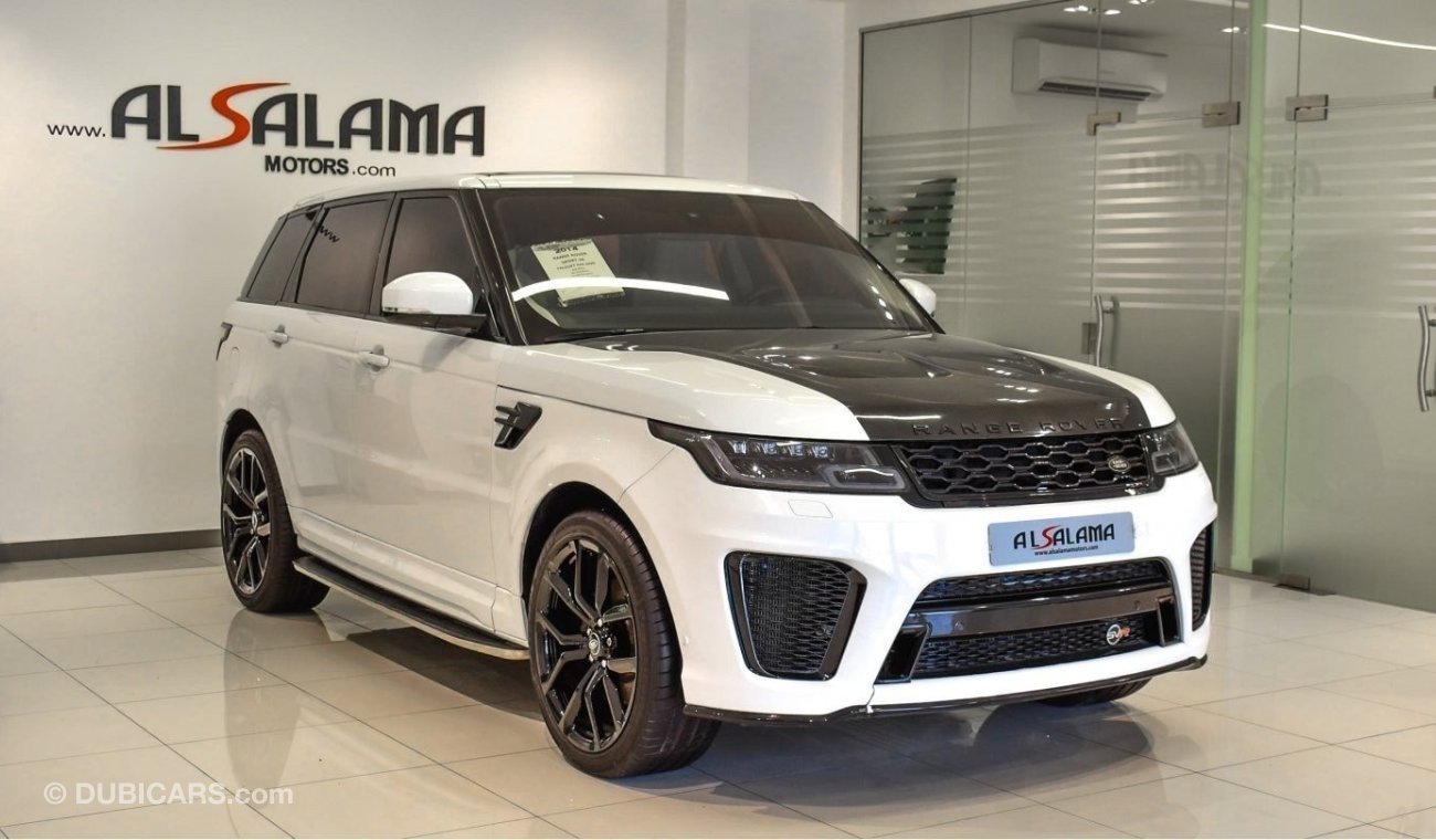 Land Rover Range Rover Sport With SVR body kit