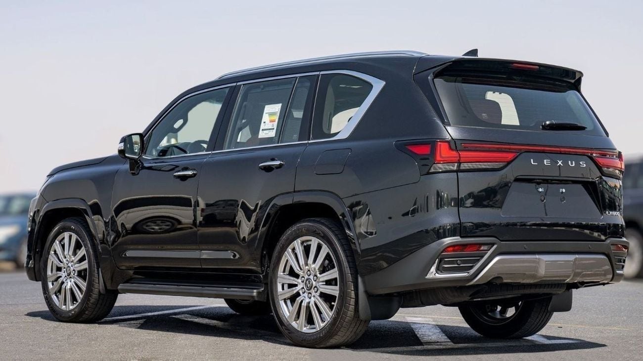 لكزس LX 600 VIP LEXUS LX600 VIP 3.5P AT MY2024 – BLACK