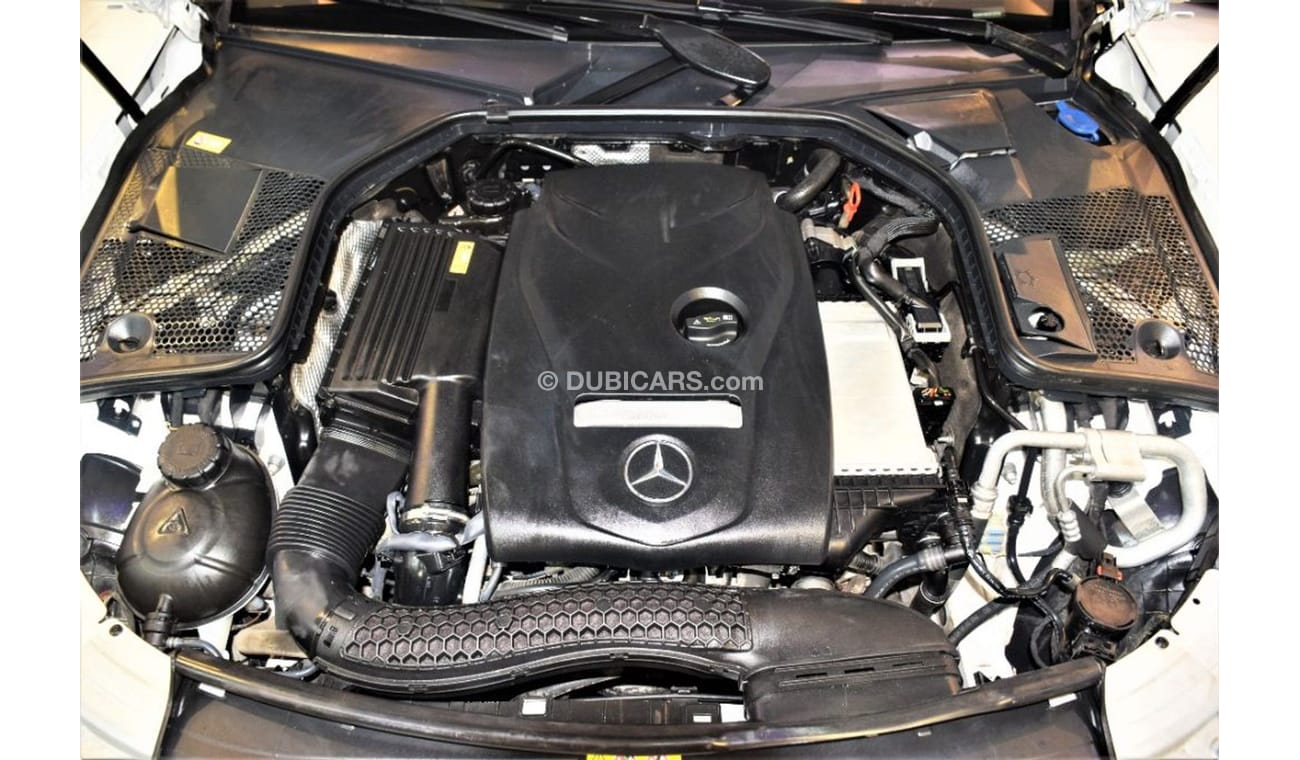 مرسيدس بنز C 180 AMAZING Mercedes Benz C180 1.6L 2016 Model!! in White Color! GCC Specs