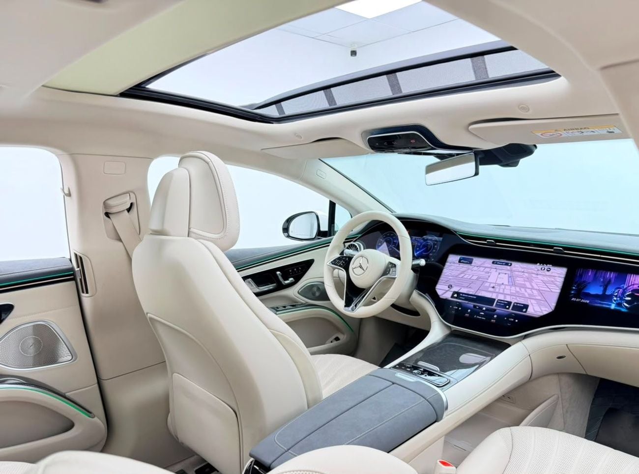 مرسيدس بنز EQS 450+ STD 2023 Mercedes-Benz EQS 450+, 03/2028 Mercedes Warranty + Service Contract, Full Service History,