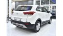 هيونداي كريتا EXCELLENT DEAL for our Hyundai Creta 1.6L ( 2019 Model ) in White Color GCC Specs