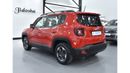 Jeep Renegade EXCELLENT DEAL for our Jeep Renegade Longitude ( 2017 Model ) in Red Color GCC Specs