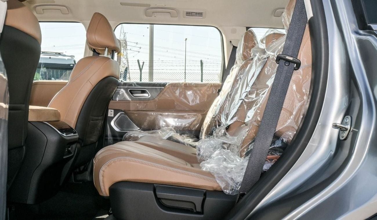 إنفينيتي QX80 Brand New Inifiniti QX80 Sensory 2025 Export 3.5TT 4WD A/T Petrol|Grey/Brown |INF-QX80-SENSORY-8S|